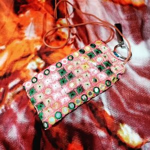 Beaded Boho Crossbody Bag